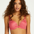 Claire Padded Underwired Maximizer Bra, Pink