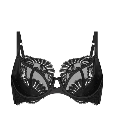 Almendra Non-Padded Underwired Bra, Black