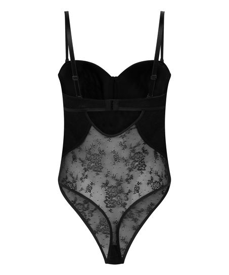 Lace Shaping Body, Black
