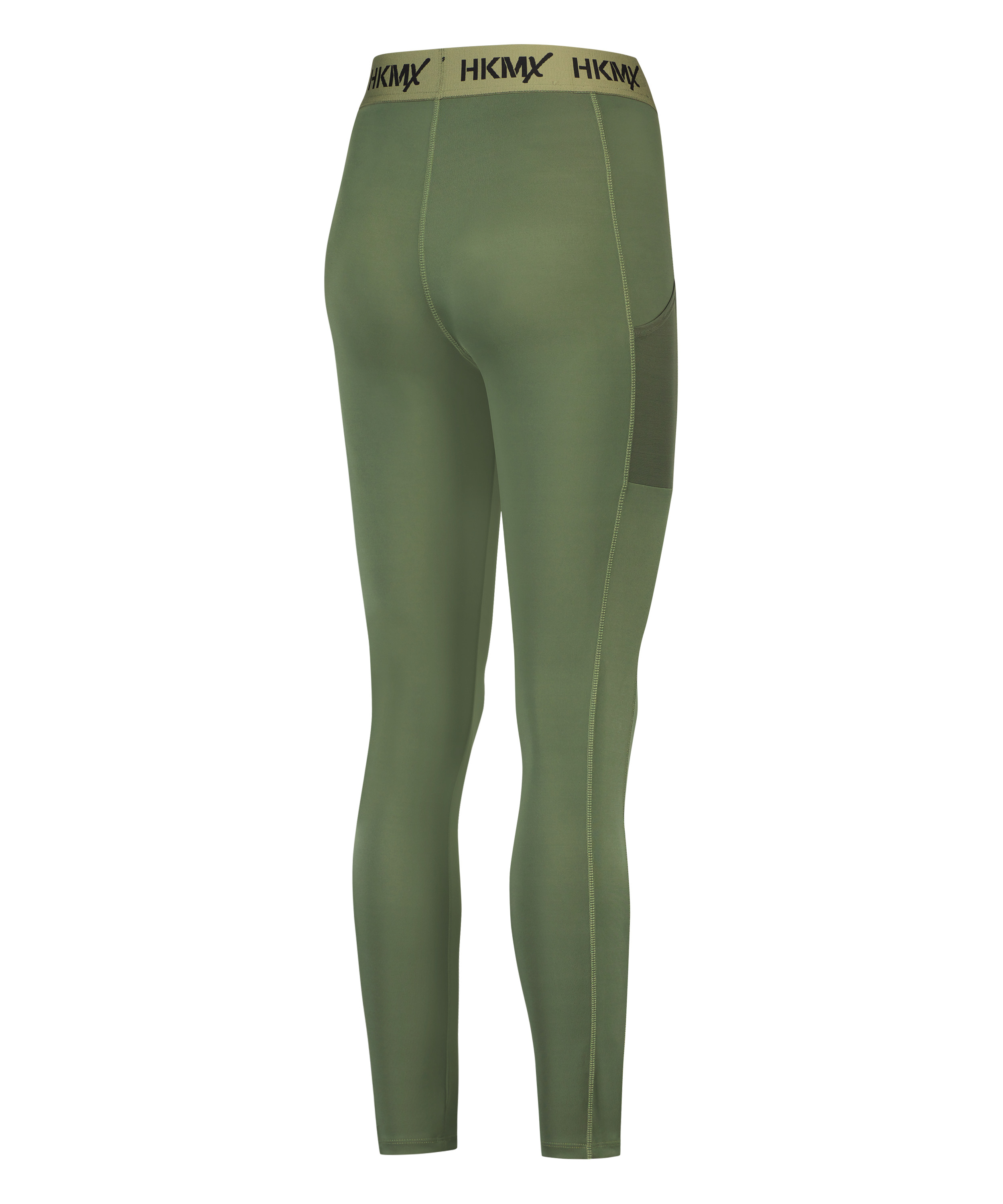 HKMX Regular Waist Sports Tights, Green, main