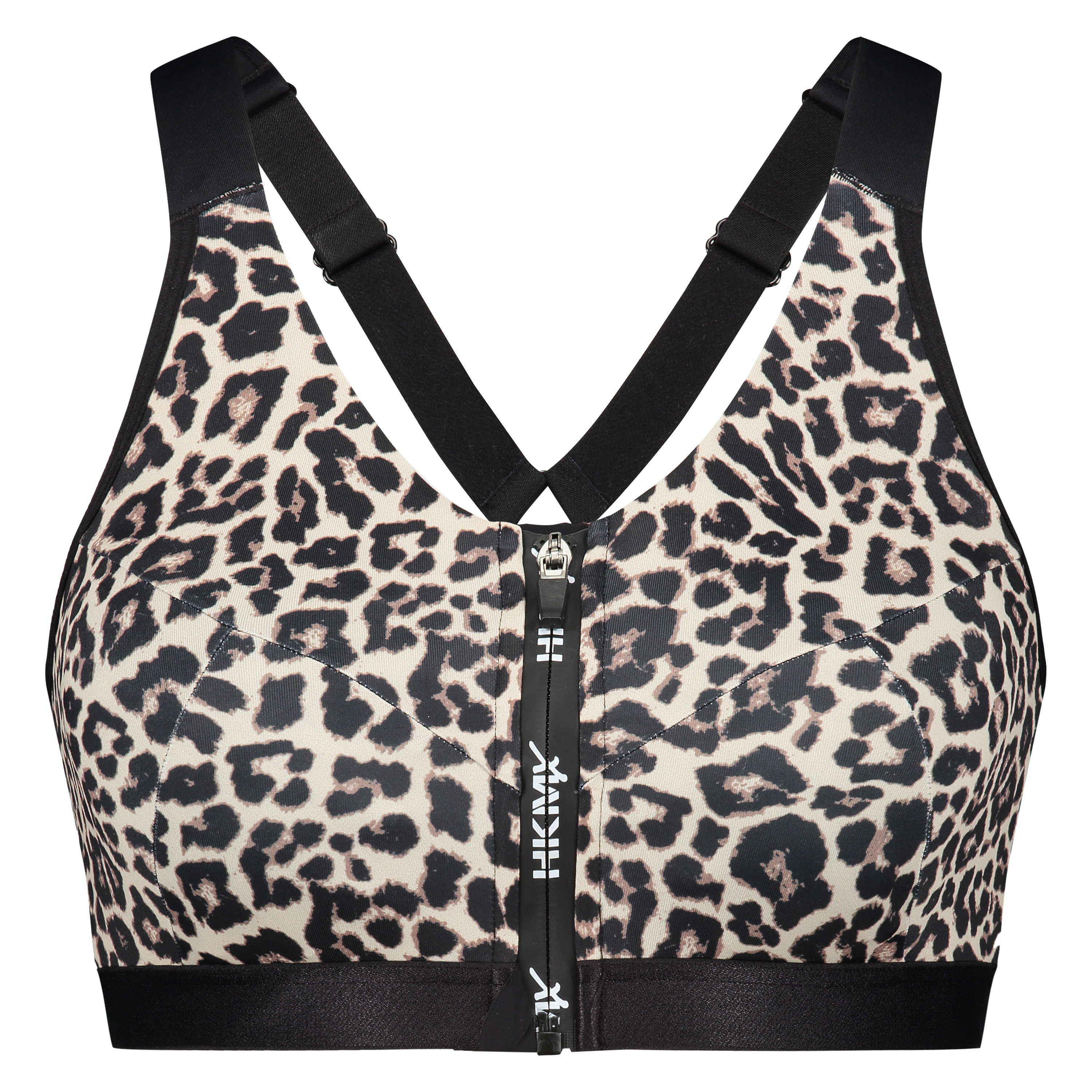 HKMX Sports bra The Pro Level 3, Grey, main