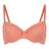 Lola Padded Underwired Bra, Orange
