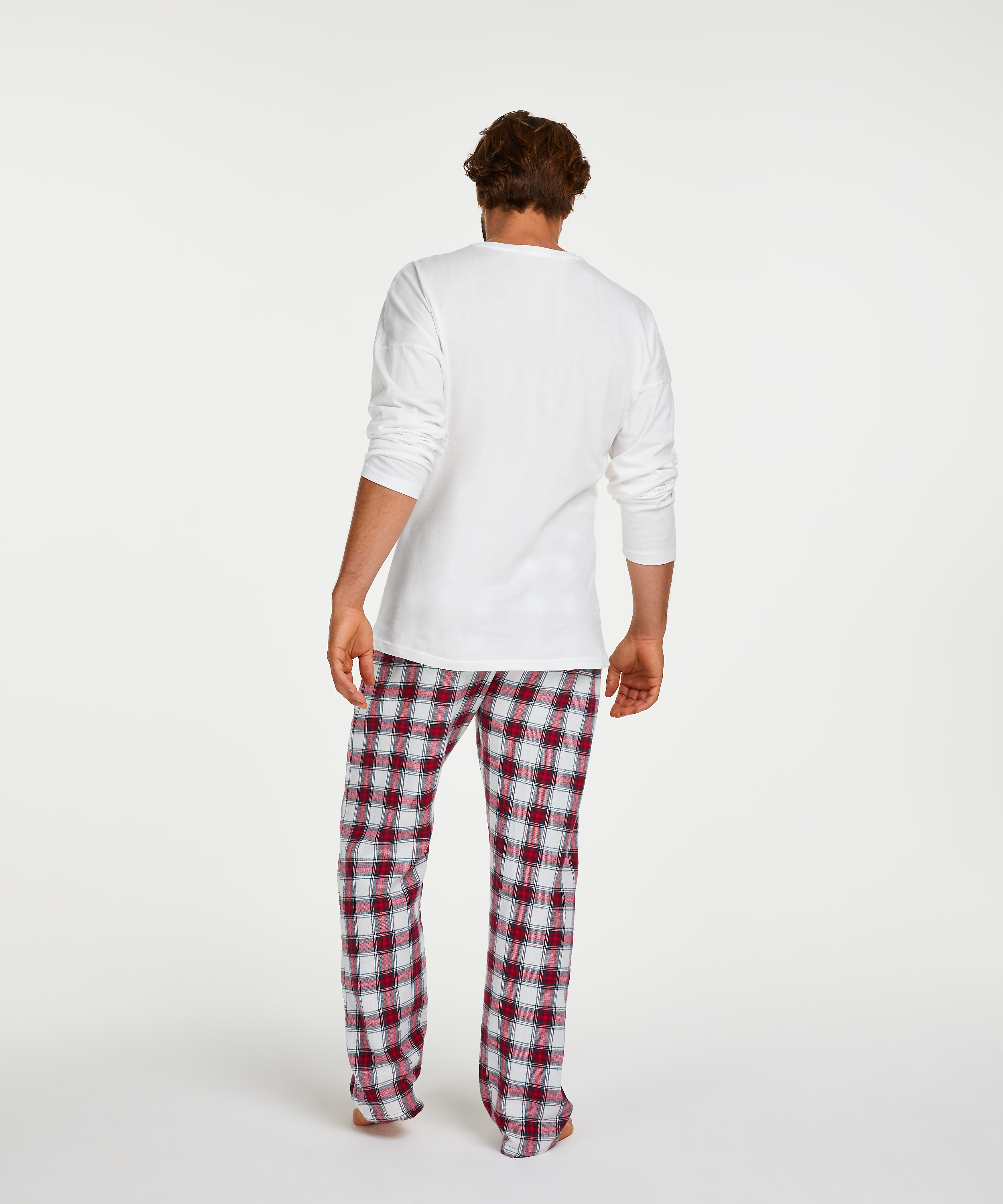 Men's pyjama set, Red, main