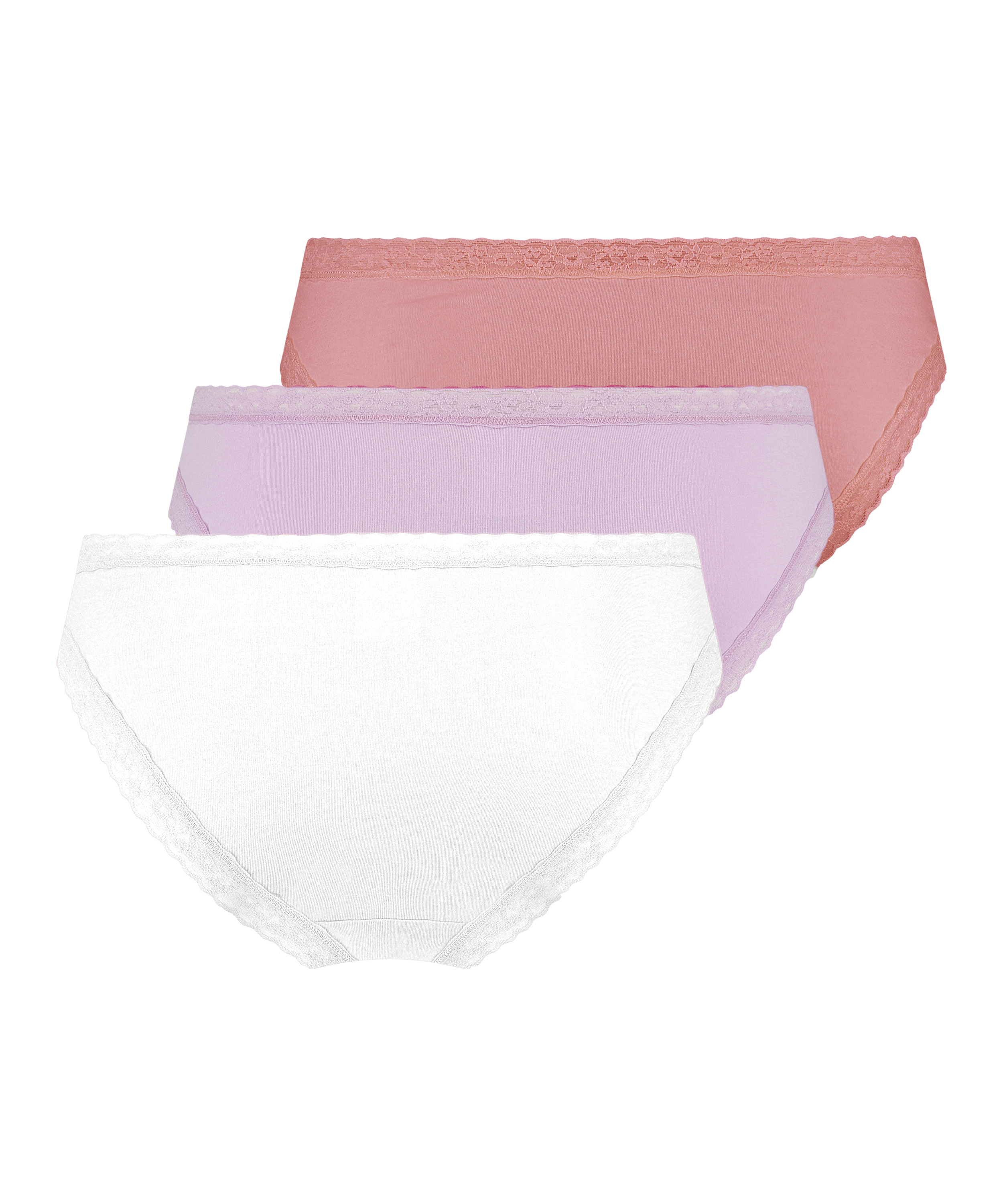 3-Pack Classics Slip, White, main