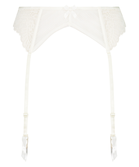 Catrin Suspenders, White