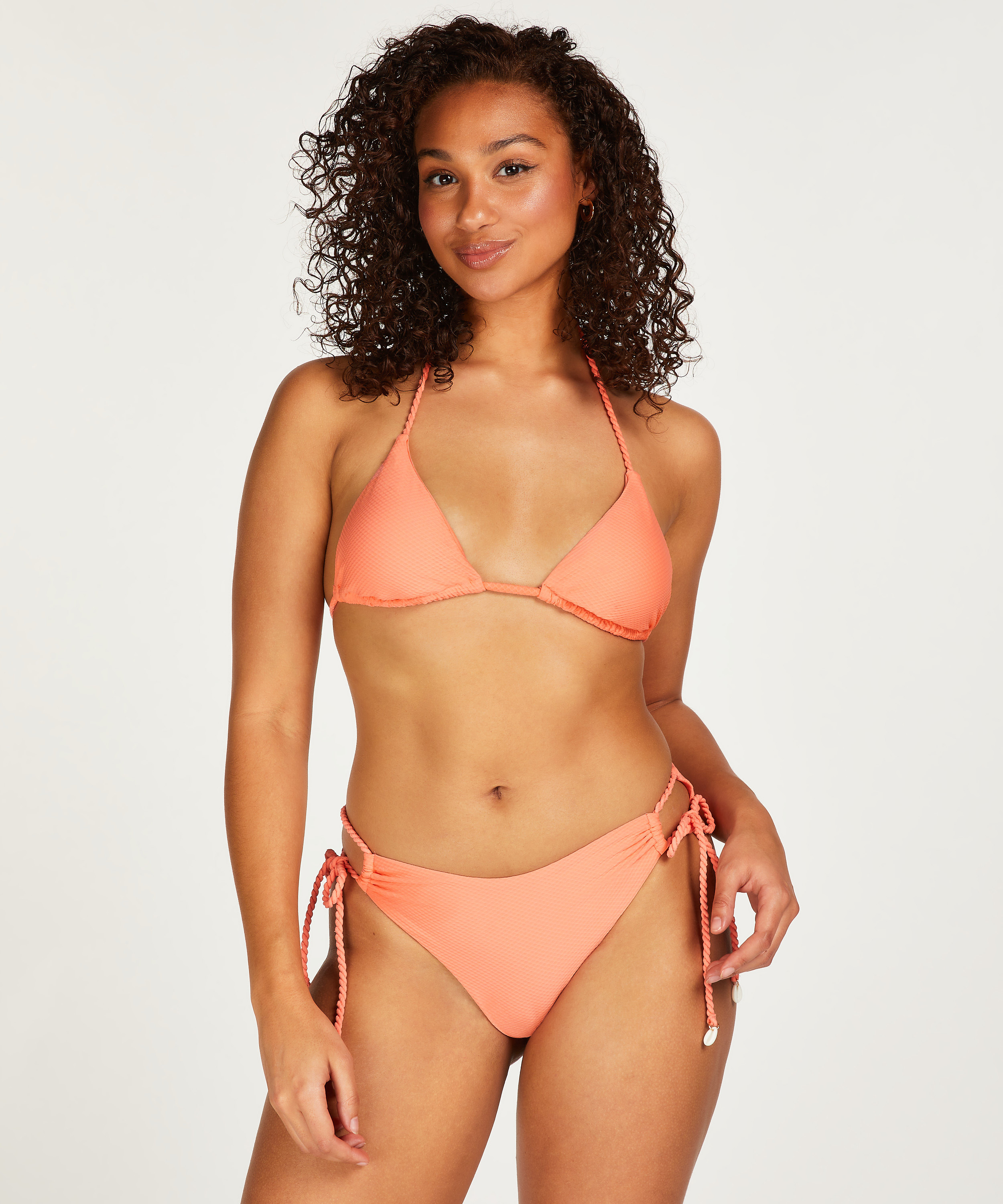 Peachy Rio Bikini Bottoms, Orange, main
