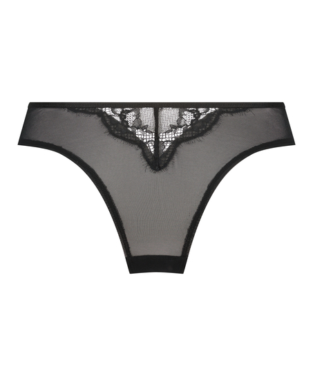 Elissa High Leg Brazilian, Black