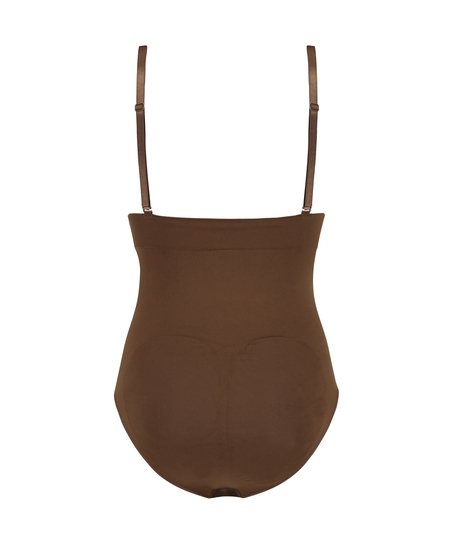 Seamless Enhancing High Waisted Knickers, Red