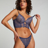 Lotta Padded Push-Up Longline Underwired Bra, Blue