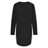 Round Neck Nightshirt, Black