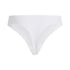 Invisible thong, White