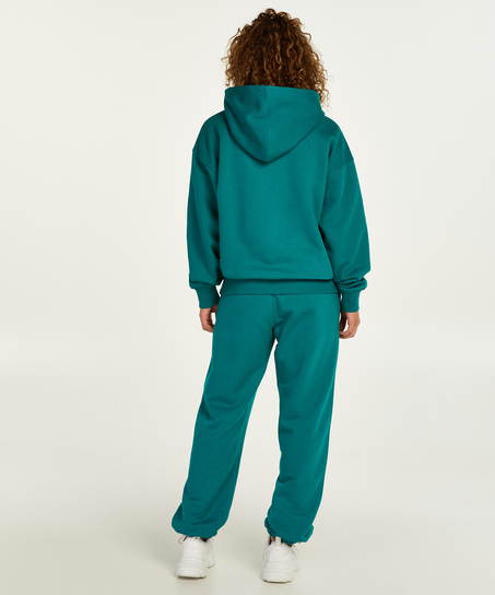 Sweat jogging bottoms, Green