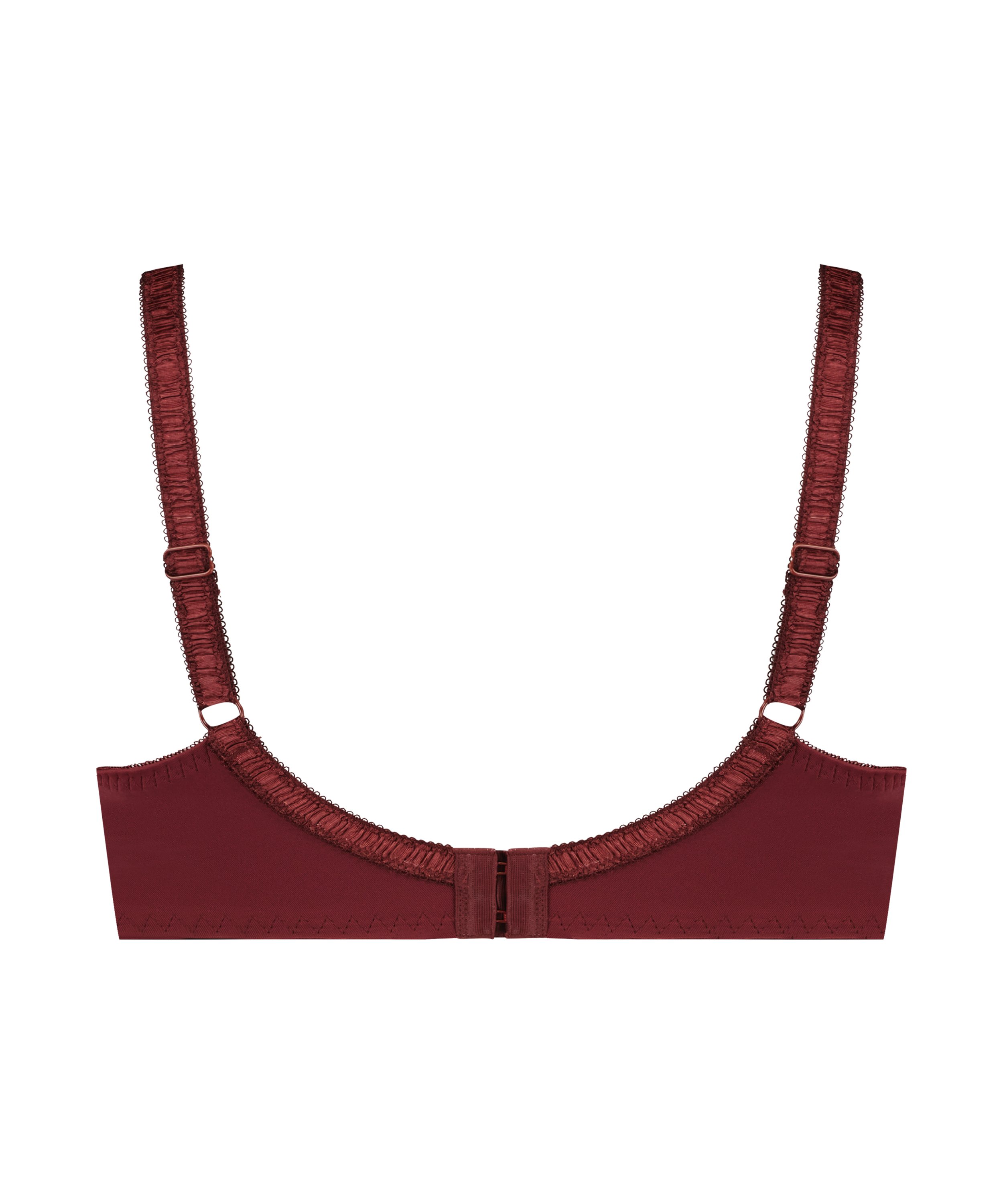 Diva Non-Padded Underwired Bra, Red, main