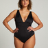 Luxe Shaping Swimsuit, Black