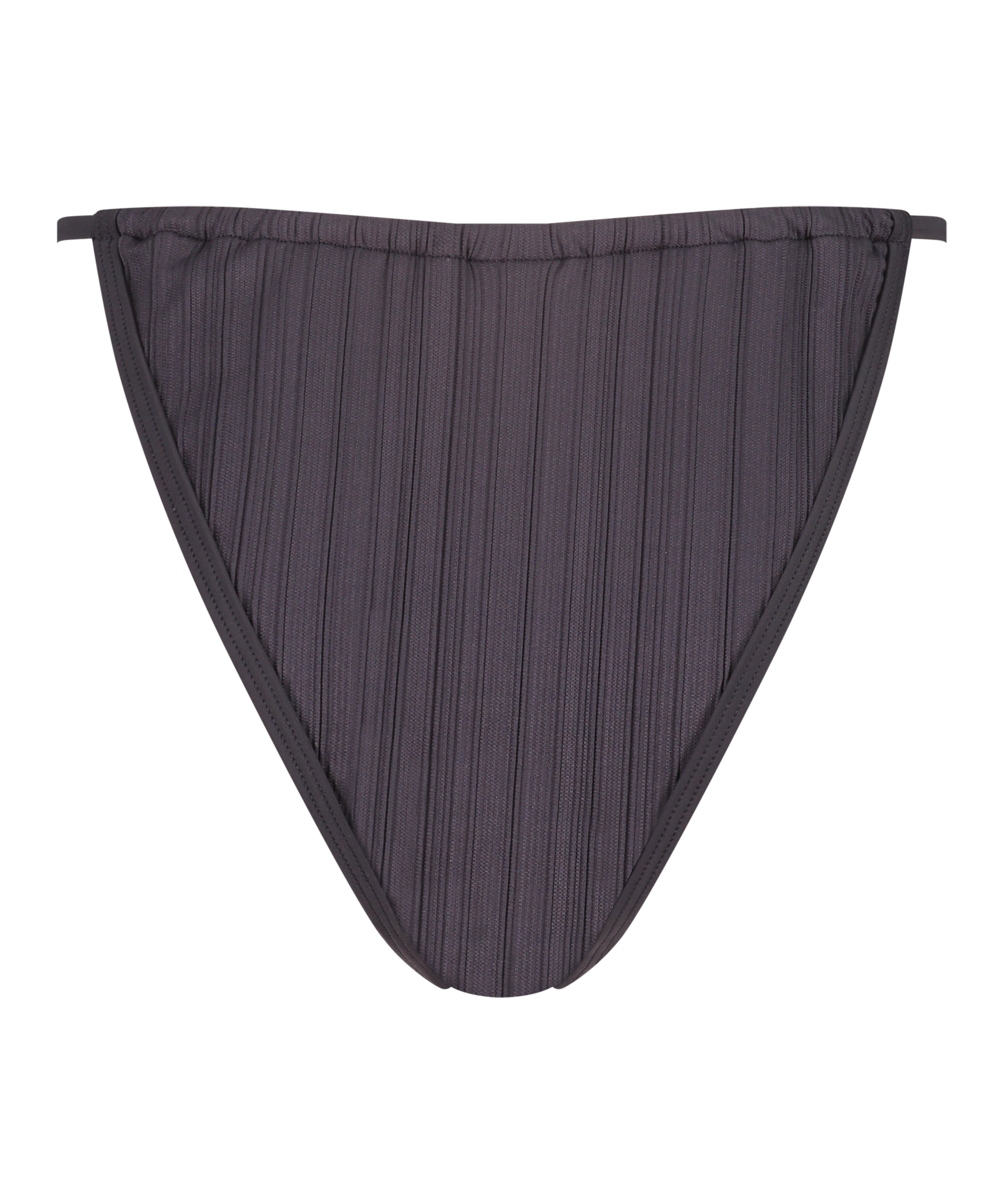 Lisbon High Leg Bikini Bottom, Grey, main