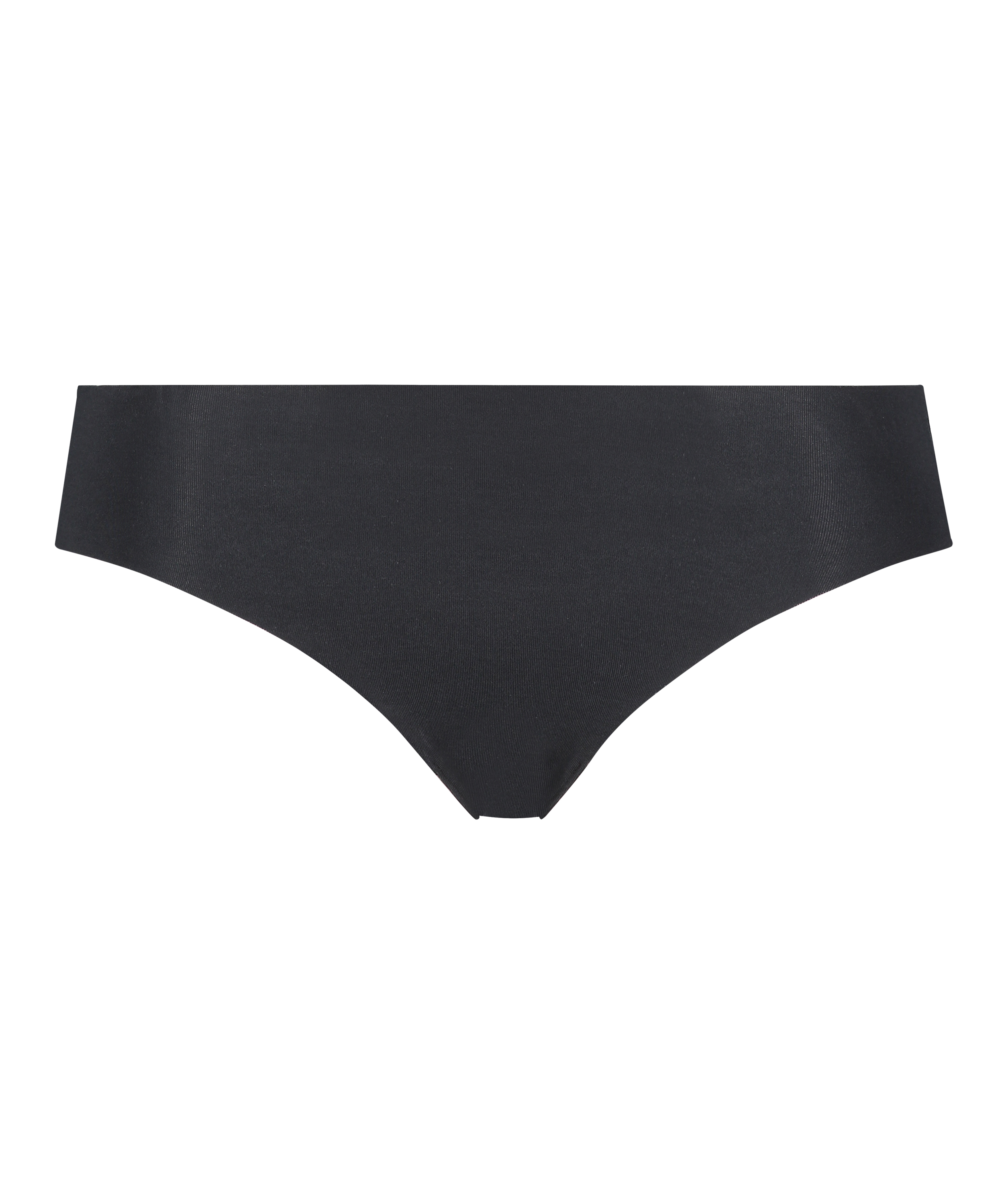 Invisible cotton knickers, Black, main