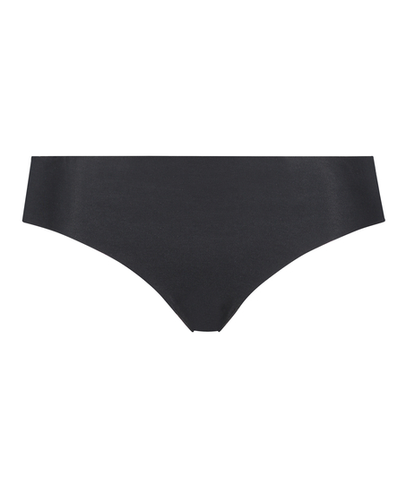 Invisible cotton knickers, Black