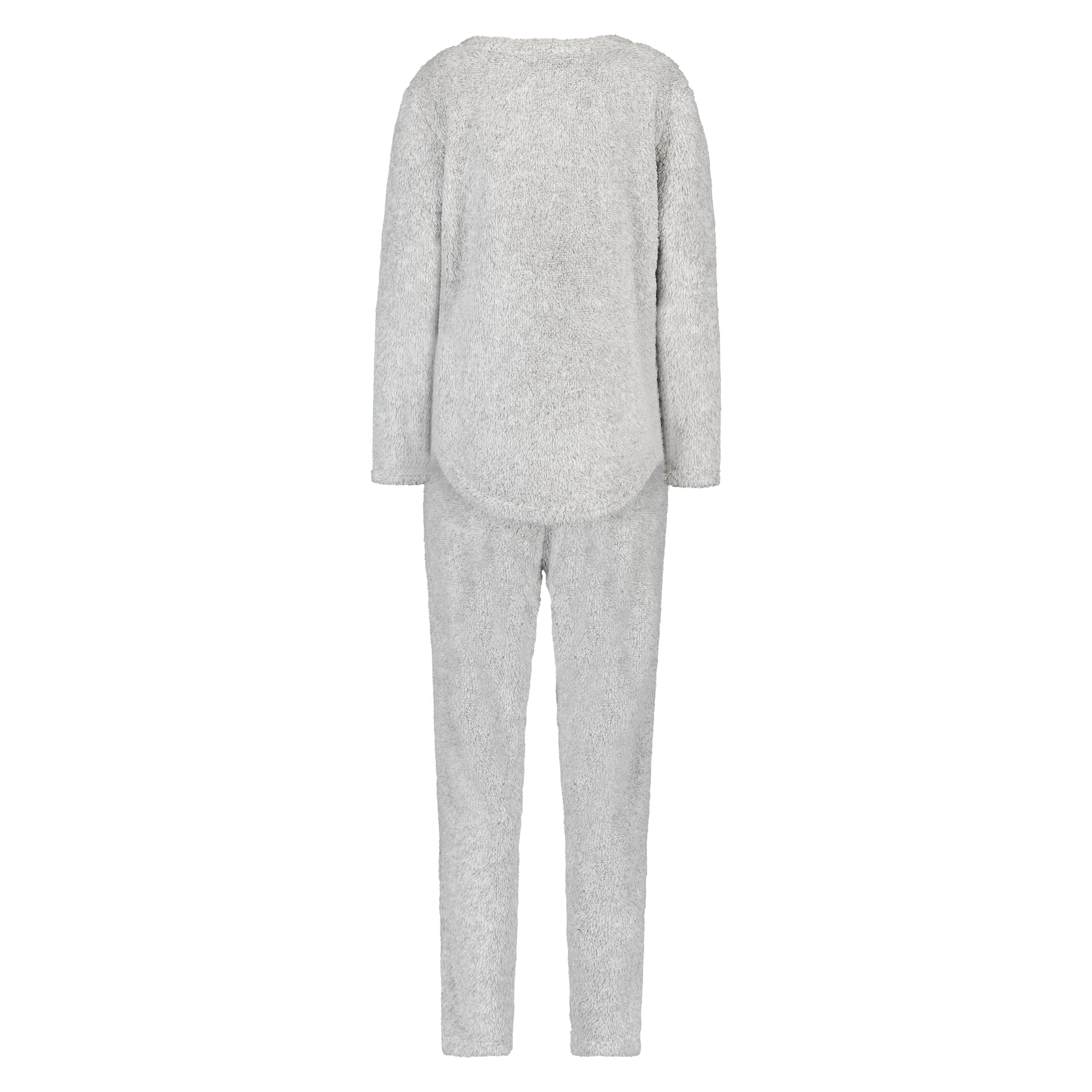 PJ Fleece Fairisle, Grey, main