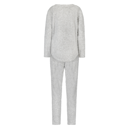 PJ Fleece Fairisle, Grey