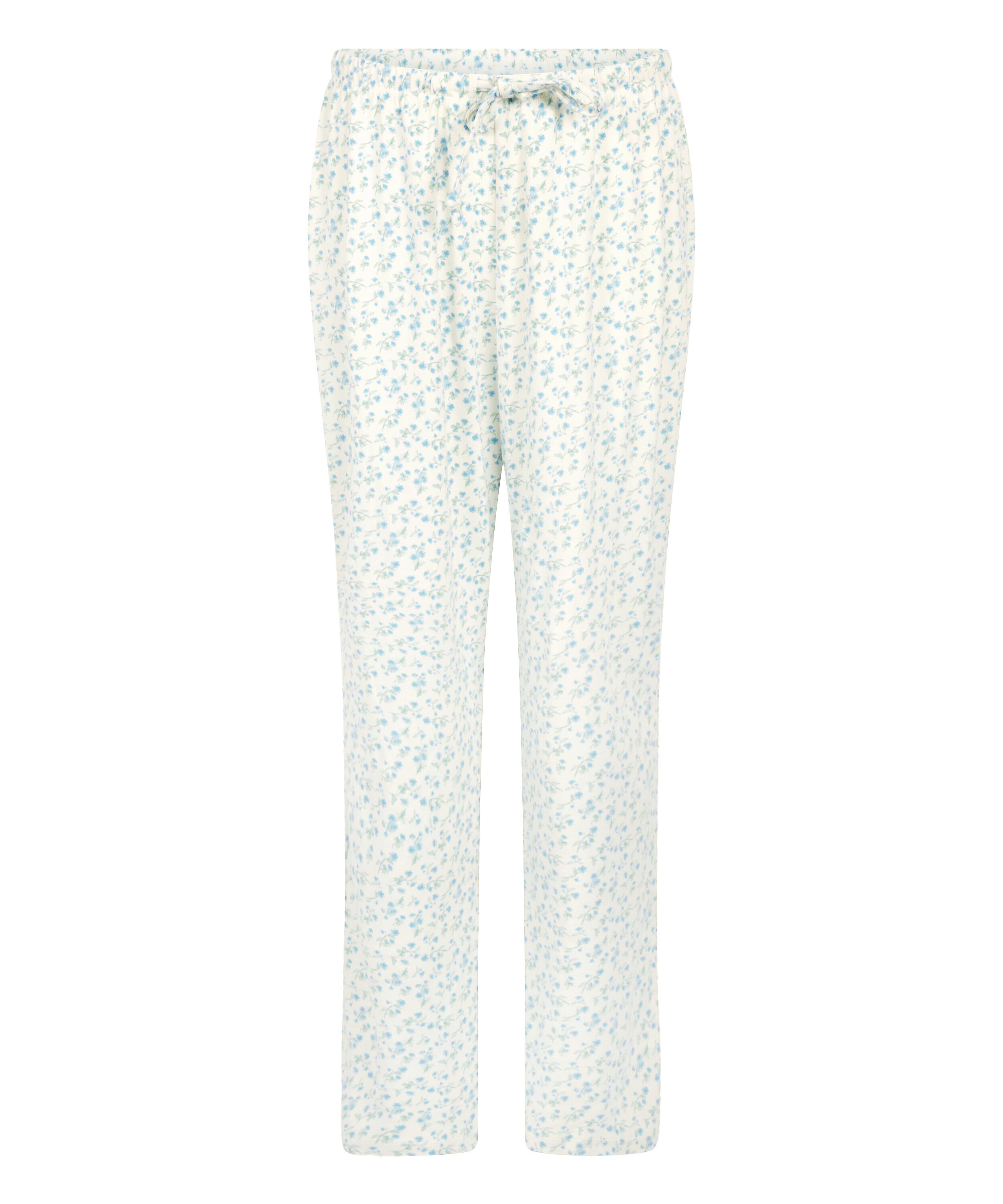 Florecita Pyjama Pants, White