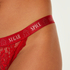 Cinnamon Extra Low Rise Thong, Red
