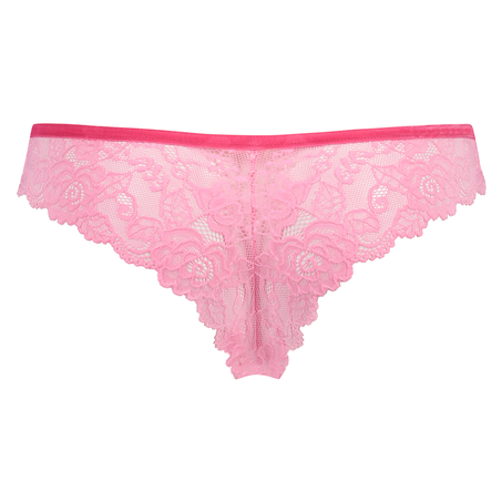 Lace Velvet Brazilian , Pink