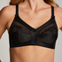 Sara Non-Padded Non-wired Bra, Black