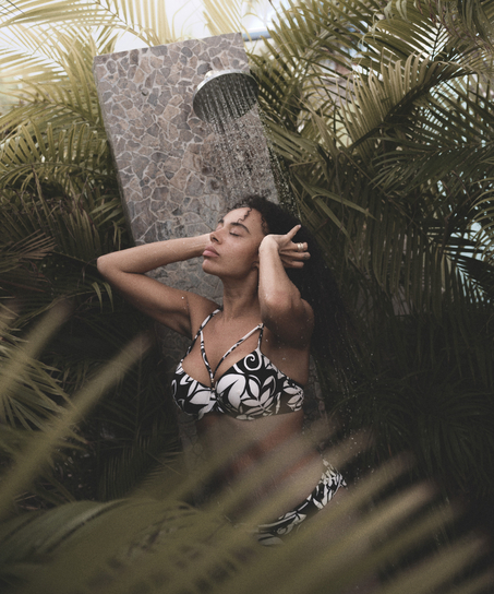 Mauritius Bikini Top, Black