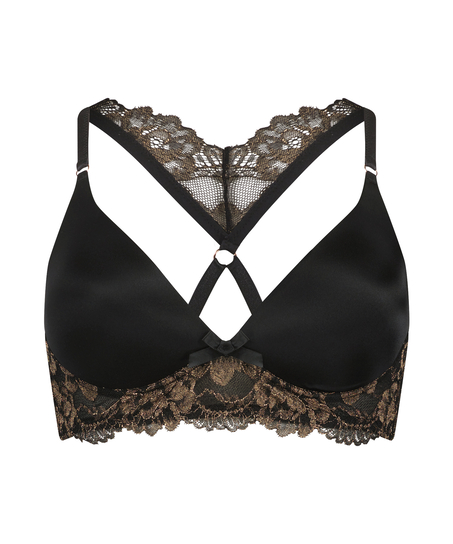 Lexi Padded Non-Wired Bra, Black