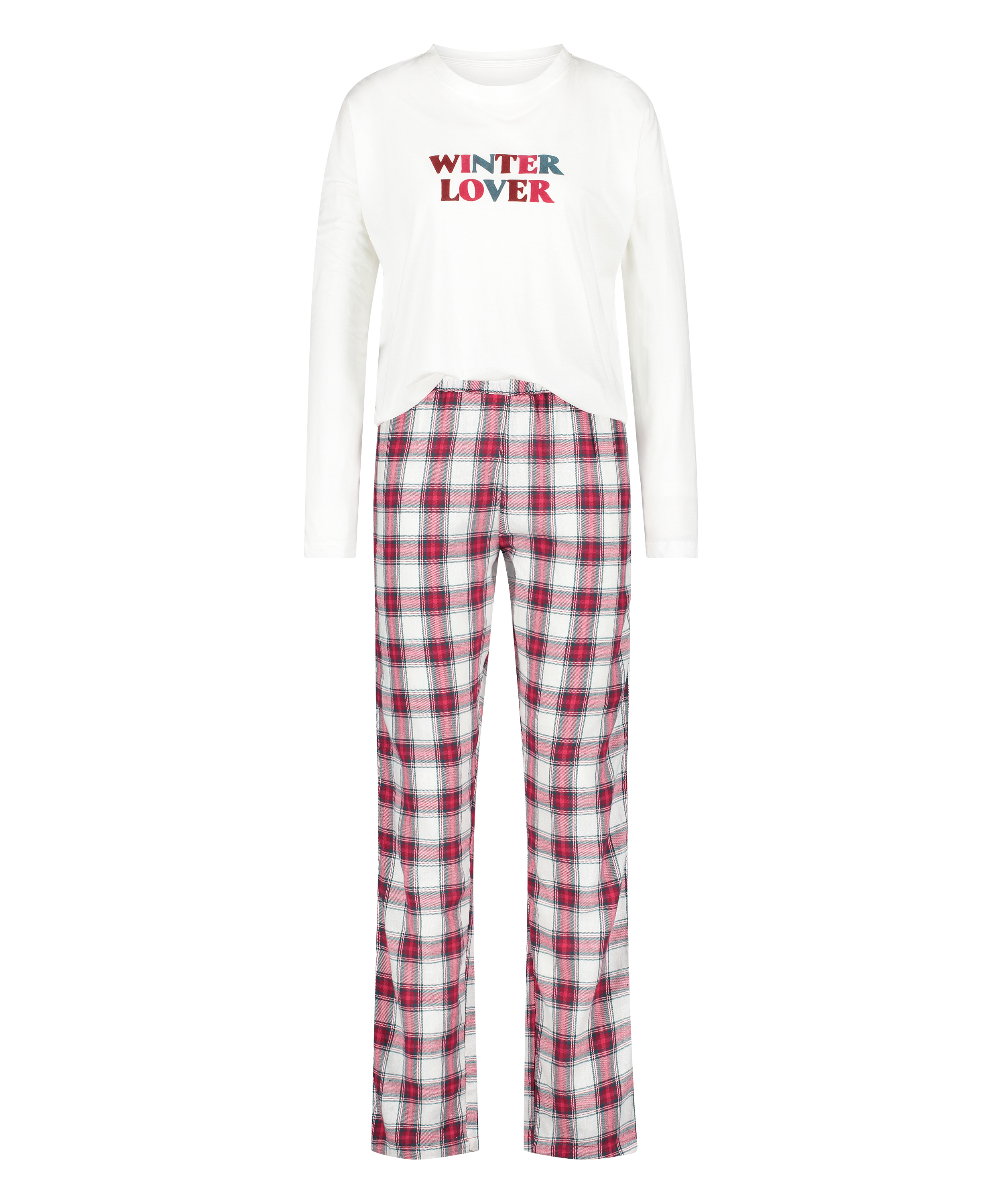 Pyjama set, Red, main