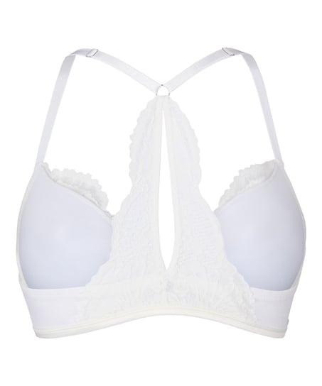 Whitney Padded Underwired Push-Up Bra, White