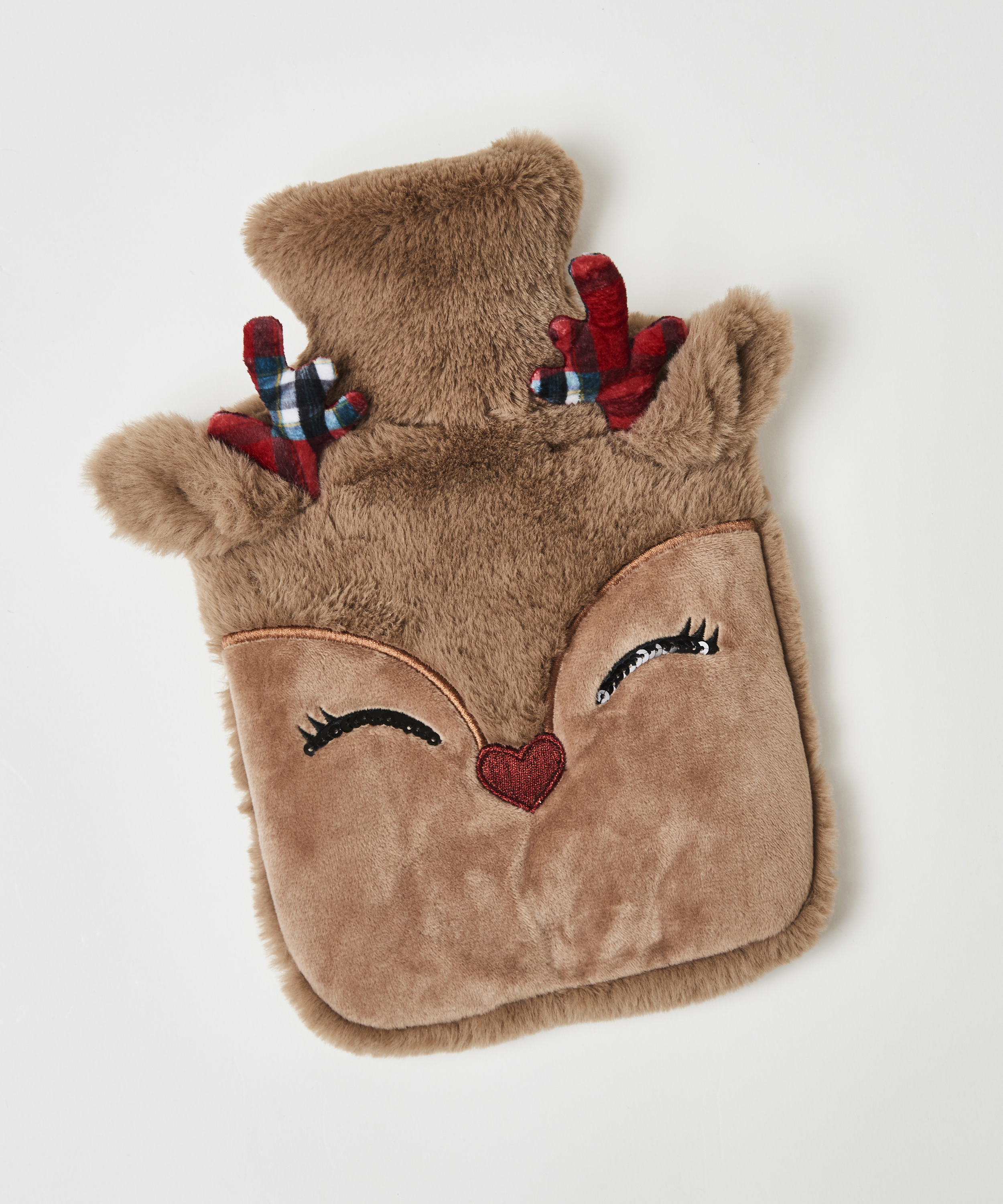 Hot water bottle, Grey, main