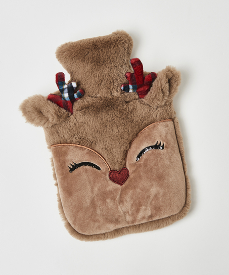 Hot water bottle, Grey