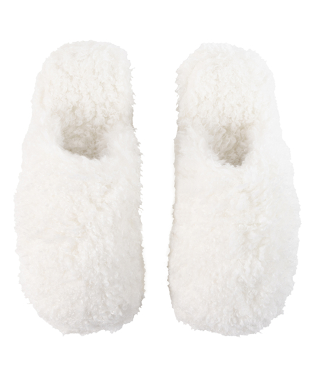 Slippers, White