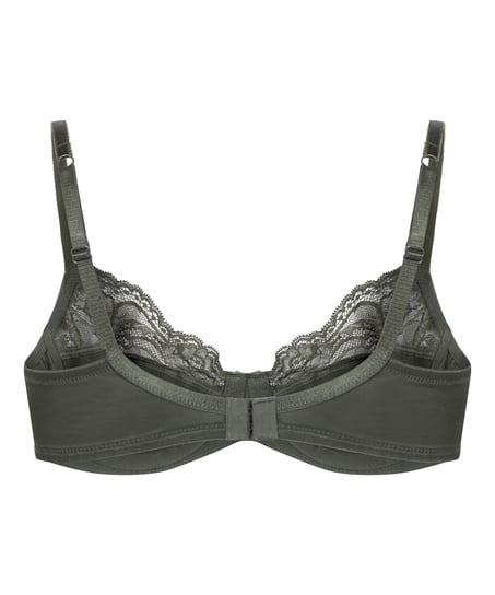Sophie Non-Padded Underwired Bra, Green