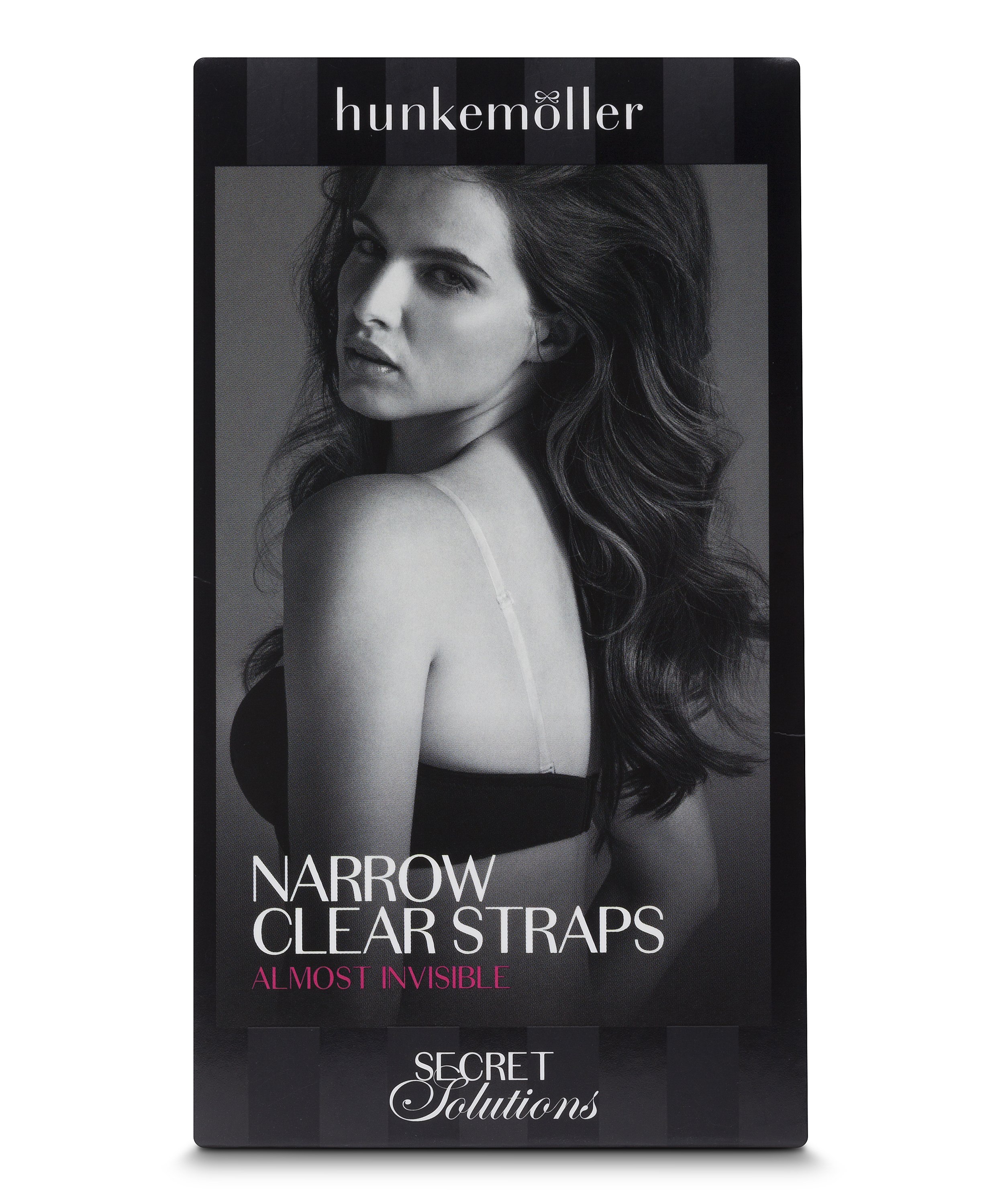 Transparent bra straps, White, main