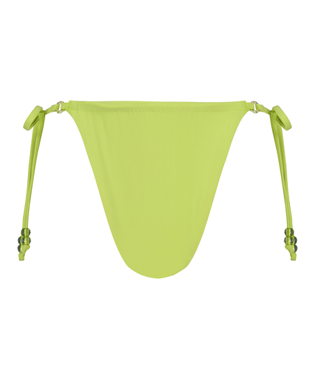 Wild High Leg Bikini Bottoms, Green