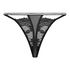 Odette Highleg Thong, Black