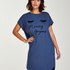 Round Neck Nightshirt, Blue