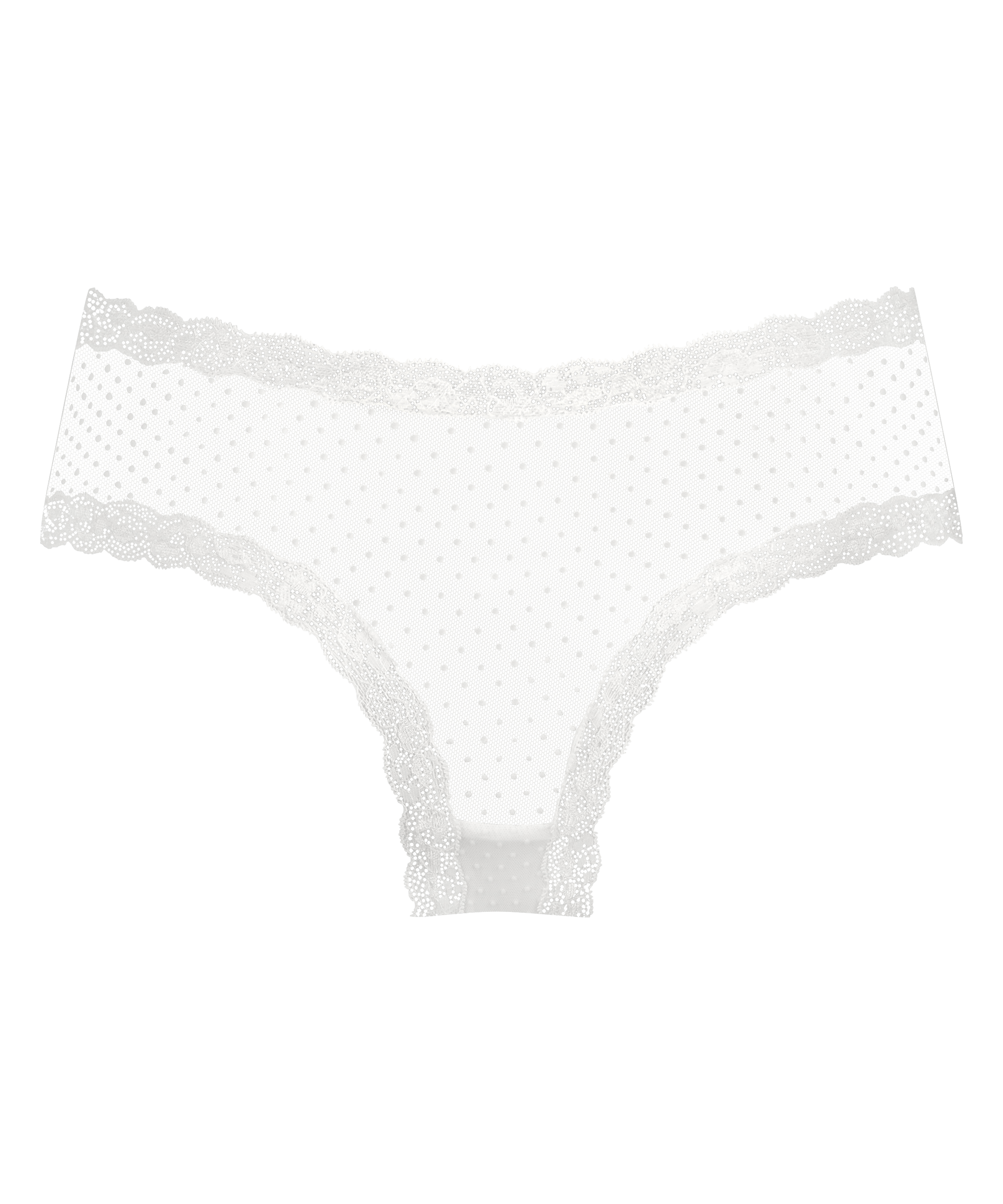 V-shape Mesh Brazilian, White, main