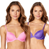 2-Pack Padded Underwired Bra, Purple