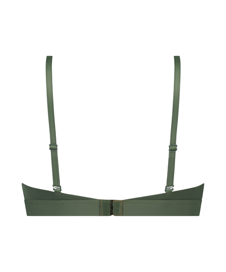 Padded Non-Wired Bra, Green