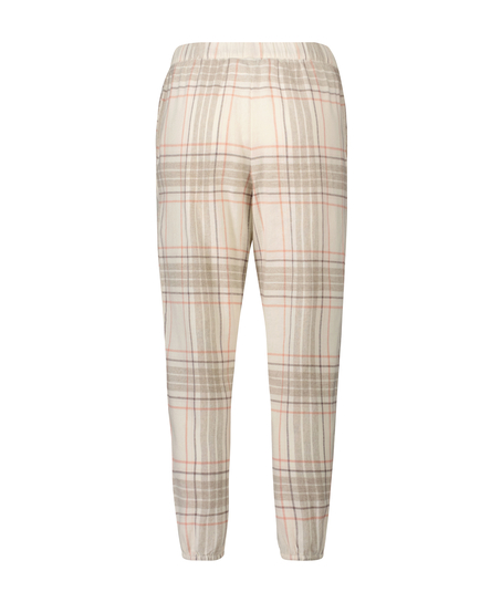 Tall Twill Check pyjama pants, Grey