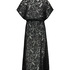 Lace Long Tunic, Black