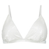 Pride triangle bikini top, White