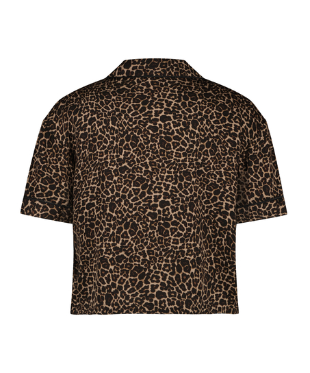 Springbreakers Pyjama Top, Black