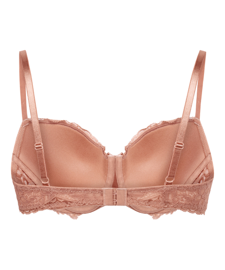 Marine Padded Underwired Bra, Brown
