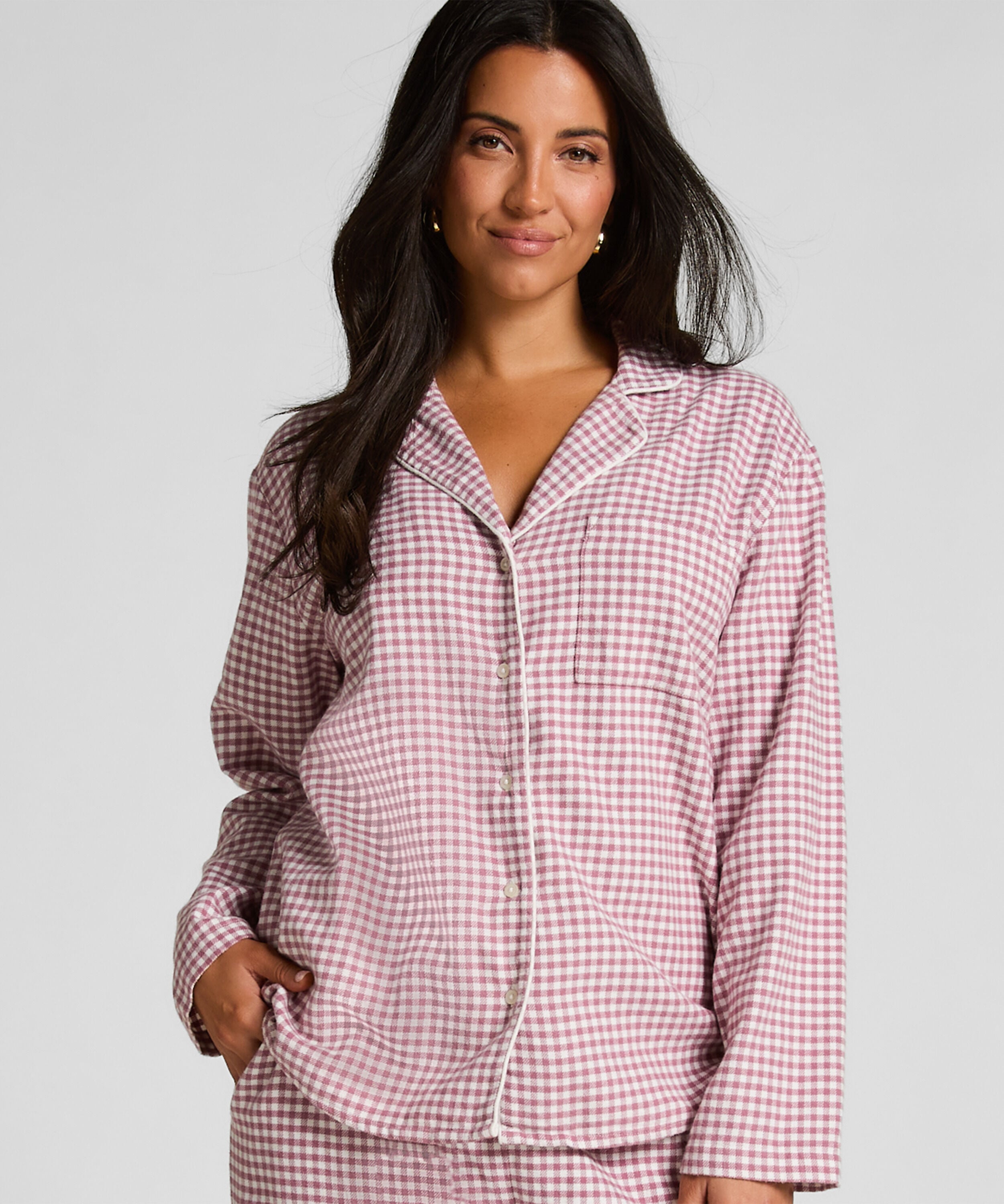 Essentials Flannel Pyjama Top