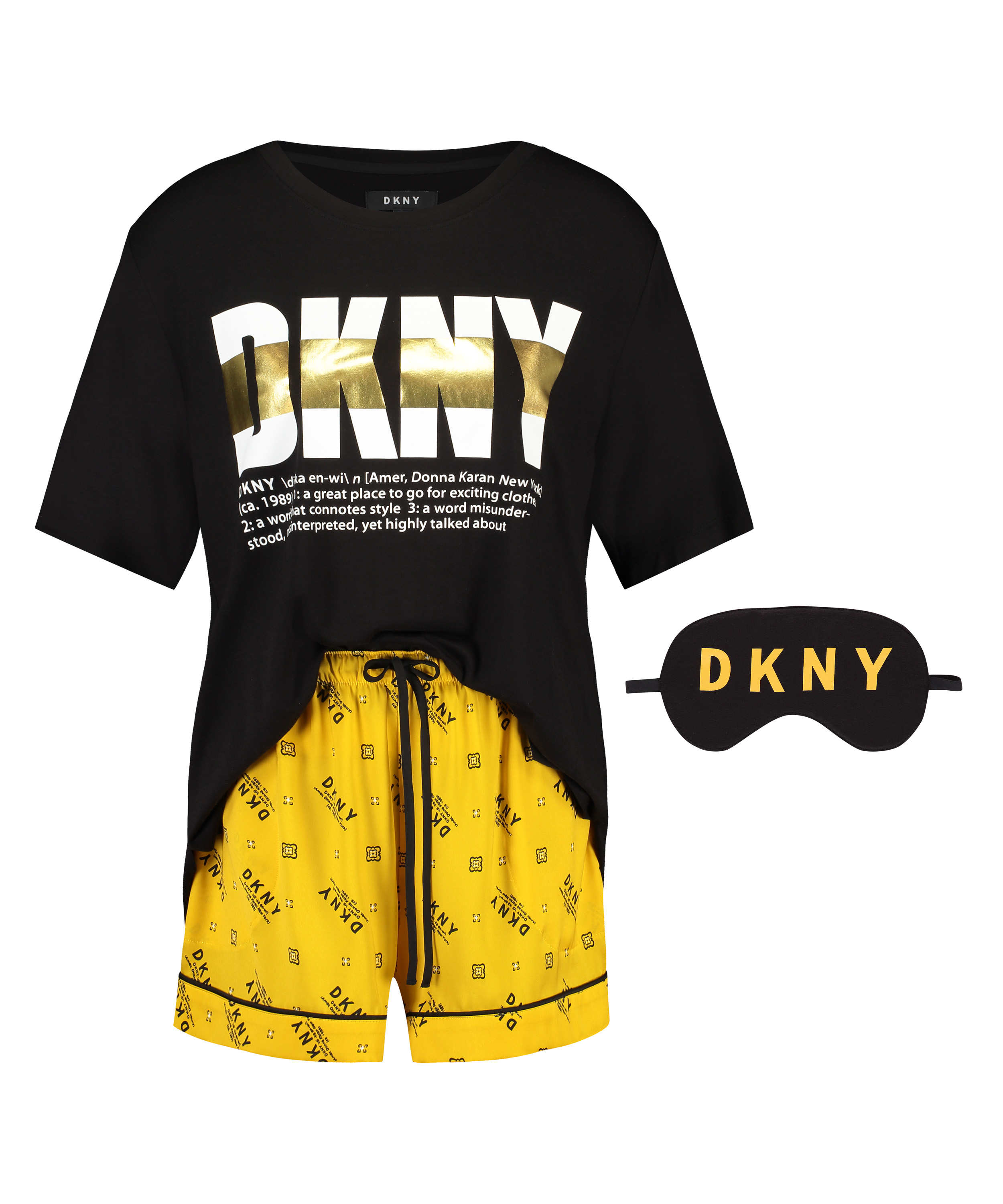 DKNY Pyjama Set, Yellow, main