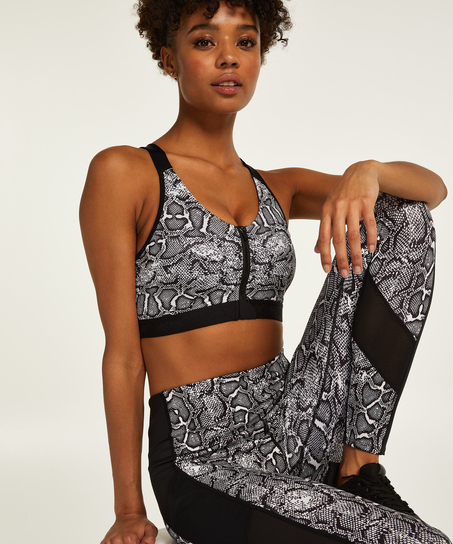 HKMX Sports bra The Pro Level 3, White